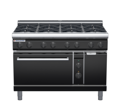waldorf bold rn8810gecl-b0 1200mm gas oven range with low splashback