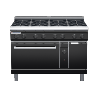 waldorf bold rn8810gl-b0 1200mm gas oven range with low splashback