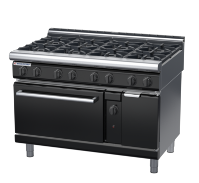 waldorf bold rn8810gl-b0 1200mm gas oven range with low splashback