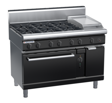 waldorf bold rn8813gch-b0 1200mm gas oven range with high splashback