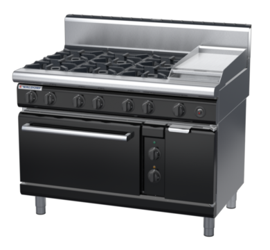 waldorf bold rn8813geh-b0 1200mm gas oven range with high splashback