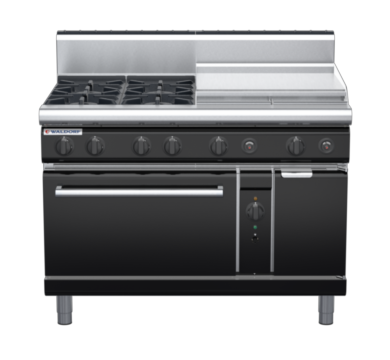 waldorf bold rn8816gch-b0 1200mm gas oven range with high splashback