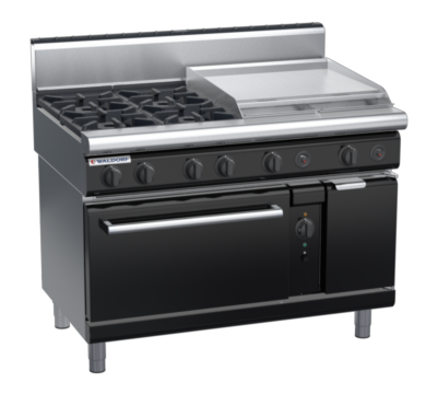 waldorf bold rn8816gch-b0 1200mm gas oven range with high splashback