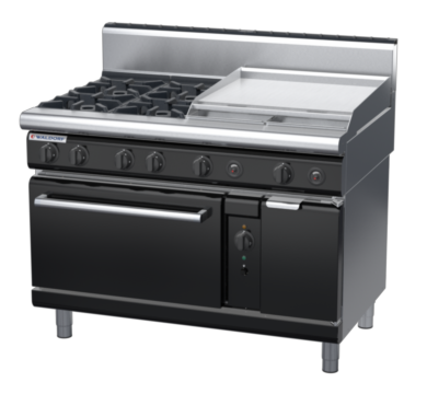 waldorf bold rn8816gch-b0 1200mm gas oven range with high splashback