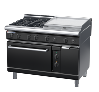 waldorf bold rn8816gecl-b0 1200mm gas oven range with low splashback