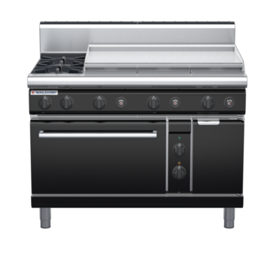 waldorf bold rn8819geh-b0 1200mm gas oven range with high splashback