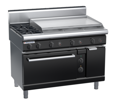 waldorf bold rn8819geh-b0 1200mm gas oven range with high splashback