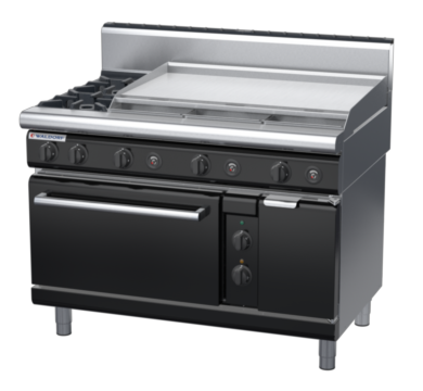 waldorf bold rn8819geh-b0 1200mm gas oven range with high splashback