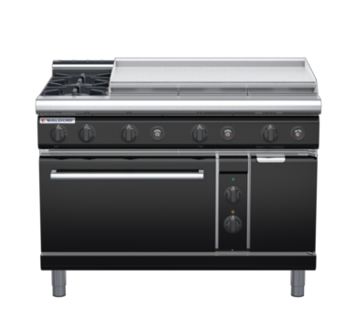 waldorf bold rn8819gel-b0 1200mm gas oven range with low splashback