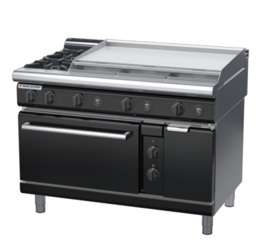 waldorf bold rn8819gel-b0 1200mm gas oven range with low splashback