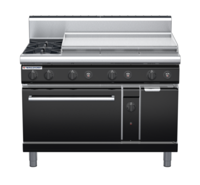 waldorf bold rn8819gh-b0 1200mm gas oven range with high splashback