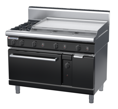 waldorf bold rn8819gh-b0 1200mm gas oven range with high splashback