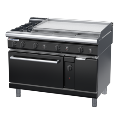 waldorf bold rn8819gl-b0 1200mm gas oven range with low splashback