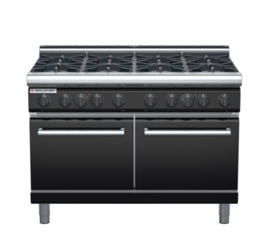waldorf bold rn8820gl-b0 900mm gas oven range with low splashback