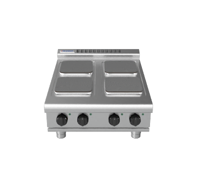 waldorf 800 series rnl8400se-b- 600mm electric cooktop sealed hobs  low back version - bench model