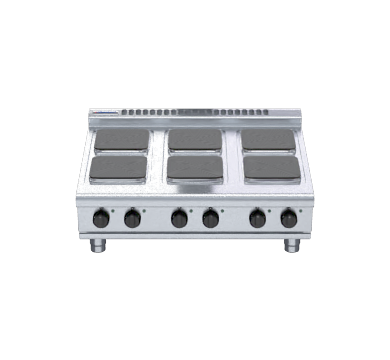 waldorf 800 series rnl8600se-b - 900mm electric cooktop sealed hobs  low back version - bench model