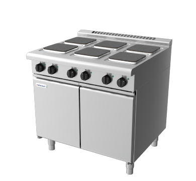 waldorf 800 series rnl8600se-cb- 900mm electric cooktop sealed hobs  low back version - cabinet base