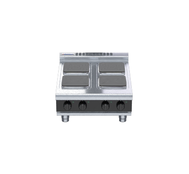 waldorf bold rnlb8400se-b - 600mm electric cooktop sealed hobs  low back version - bench model