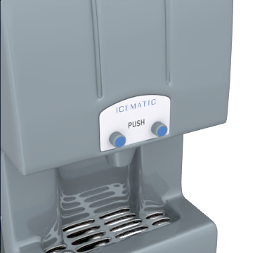 icematic td 130 a - 119kg - ice & water dispenser