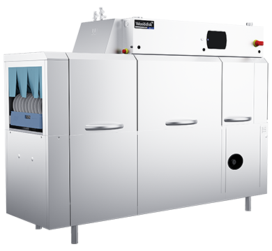 wexiodisk wd-213 optiflow - two stage rack conveyor