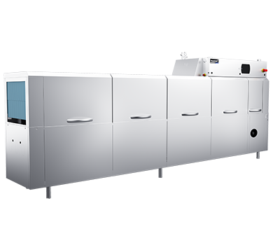 wexiodisk wd-423 optiflow - four stage rack conveyor