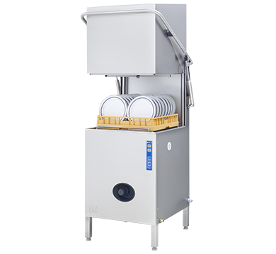 wexiodisk wd-6 duplus - ergonomic passthrough dishwasher with duplus rinse technology