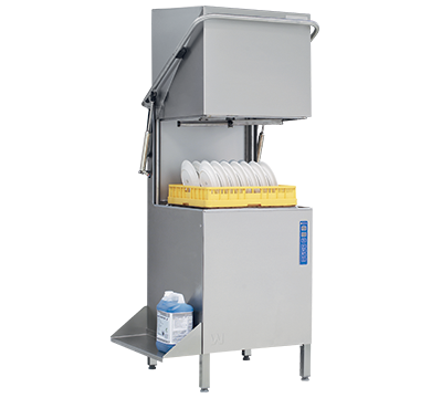 wexiodisk wd-6 - ergonomic passthrough dishwasher