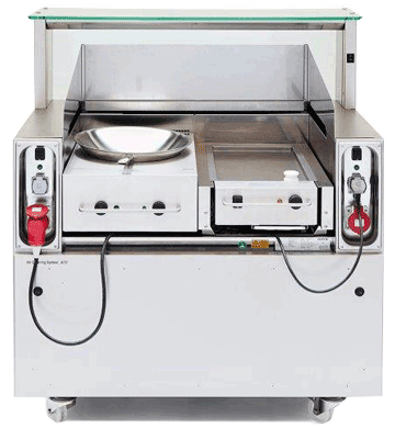 rieber 1100 d3 front cooking station