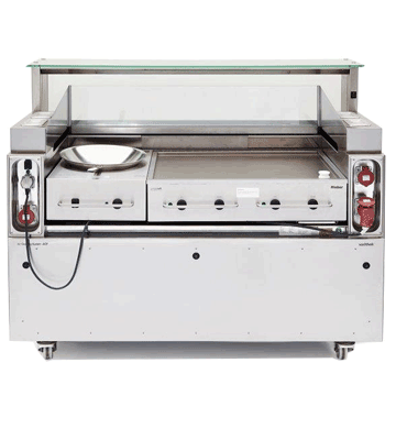 rieber 1500 d3 front cooking station