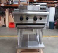 waldorf 800 series ch8600g-ls - 600mm gas chargrill leg stand