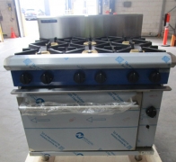 
blue seal evolution series g506d - 900mm gas range static oven