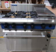 blue seal evolution series g56c - 900mm gas range convection oven