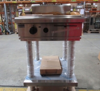 waldorf 800 series gp8600e-ls - 600mm electric griddle - leg stand