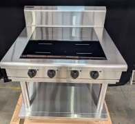 waldorf 800 series in8400f-ls - 900mm electric induction cooktop - leg stand