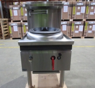 cobra cw1h-c - 600mm gas waterless wok with 1 chimney burner