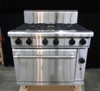 waldorf 800 series 900mm gas range static oven