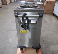 rieber rrv-h2-190-320 - 55kgs mobile tubular dispenser (round) - static heating