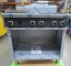 cobra c9c - 900mm four burner / griddle gas cooktop