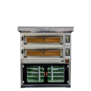 tagliavini 2emt24676bspt - 2 deck electric modular deck oven / prover under