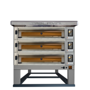 tagliavini 3emt64676bst - 3 deck electric modular deck oven