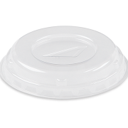 aladdin temp-rite adl39c - disposable low profile snap on lid - clear 