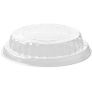aladdin temp-rite adl43 - disposable dome lid - clear