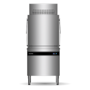 washtech al8c - passthrough warewasher with heat recovery unit - 500mm x 600mm rack