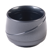 aladdin temp-rite alc510 - 5oz / 150ml allure insulated insulated bowl - tungsten