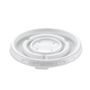 aladdin temp-rite b944a - disposable drop in lid - white