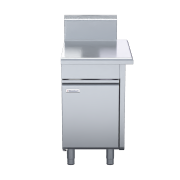 waldorf 800 series bt8550-cd-rh - 550mm bench top - cabinet base with fixed front panel
