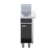 waldorf bold btb8400-cd-rh - 400mm bench top - cabinet base with fixed front panel