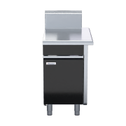 waldorf bold btb8550-cd-rh - 550mm bench top - cabinet base with fixed front panel