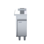 waldorf 800 series btl8400-cd - 400mm bench top low back version - cabinet base with fixed front panel