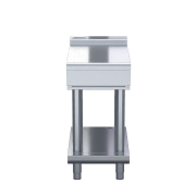 waldorf 800 series btl8450-ls - 450mm bench top low back version  leg stand